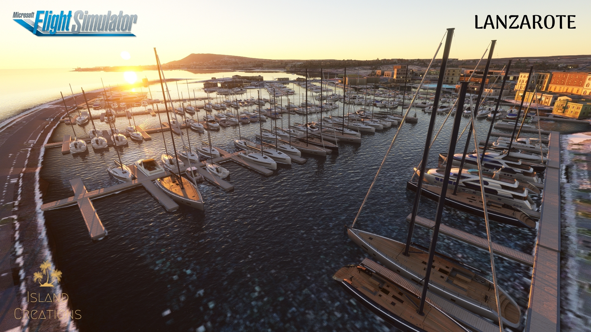 Lanzarote Scenery Add-On for Microsoft Flight Simulator • Island Creations